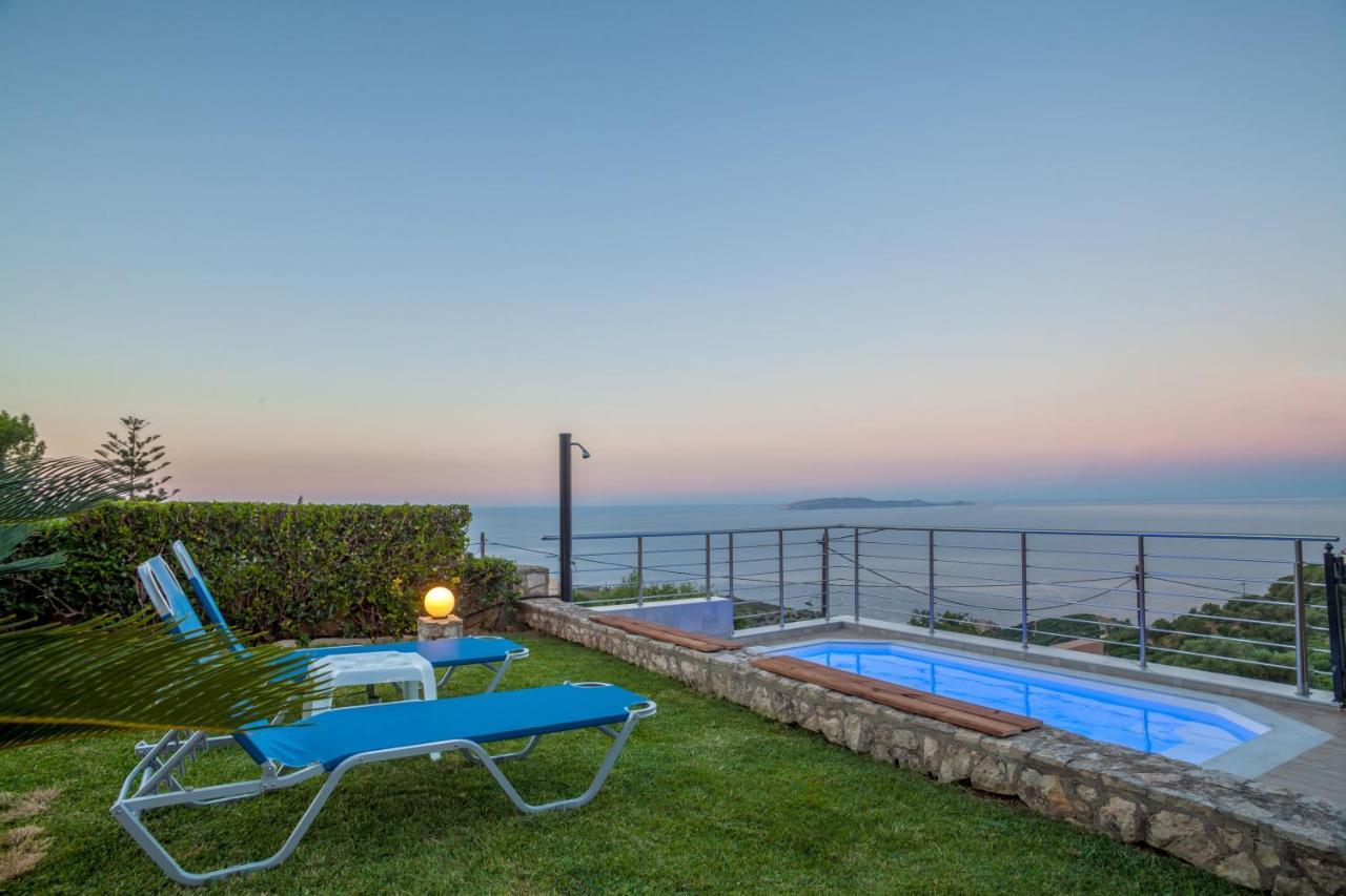 Panorama Traditional House With Private Pool Rodhia  Exterior photo
