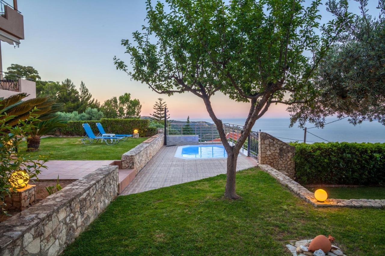 Panorama Traditional House With Private Pool Rodhia  Exterior photo