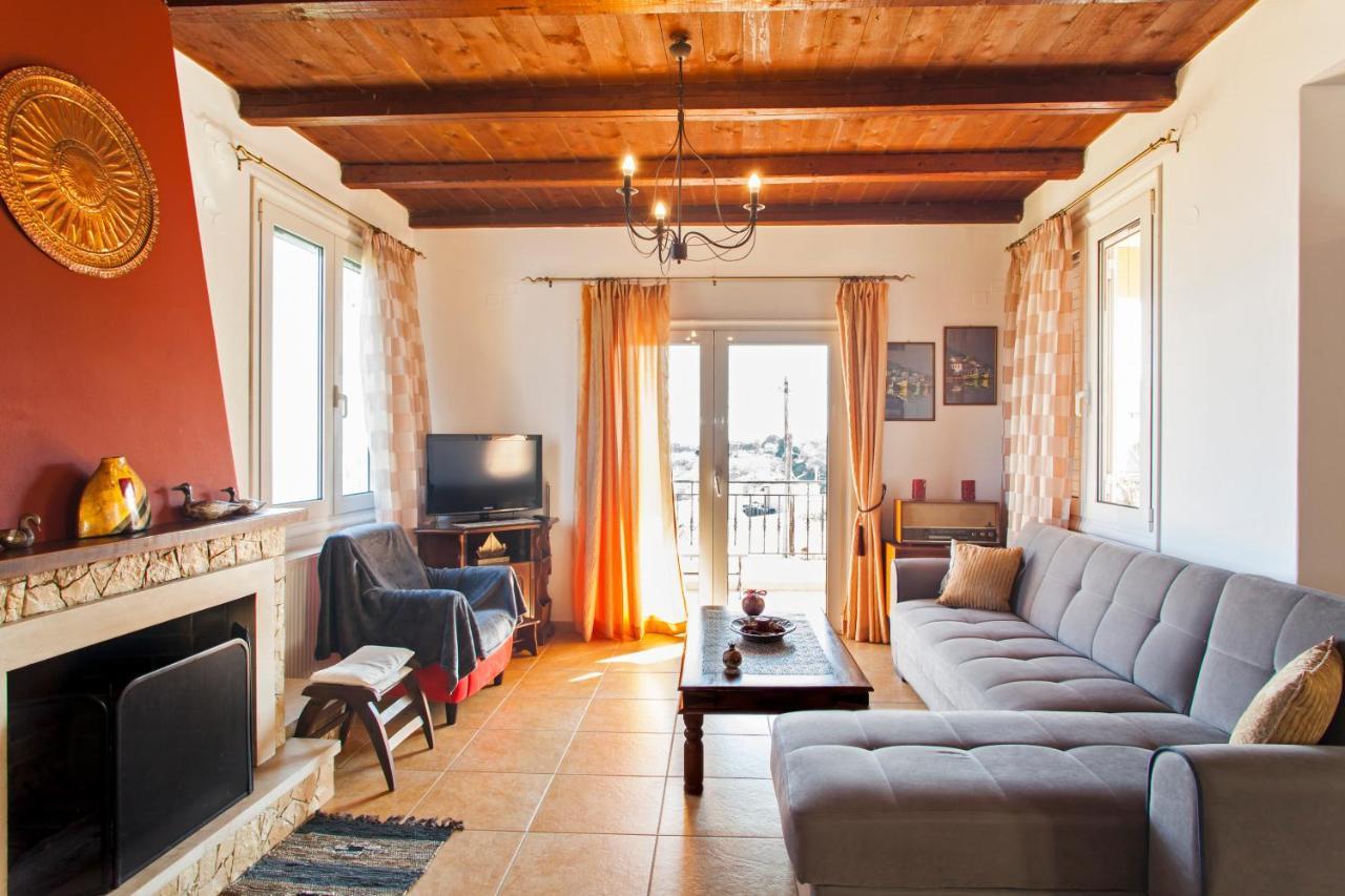 Panorama Traditional House With Private Pool Rodhia  Exterior photo